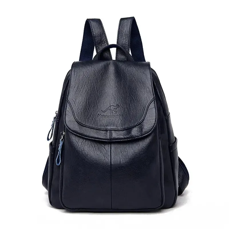 2023 Luxury Brand Women Backpack High Quality Leather Backpacks Travel Backpack Fashion School Bags for Girls mochila feminina