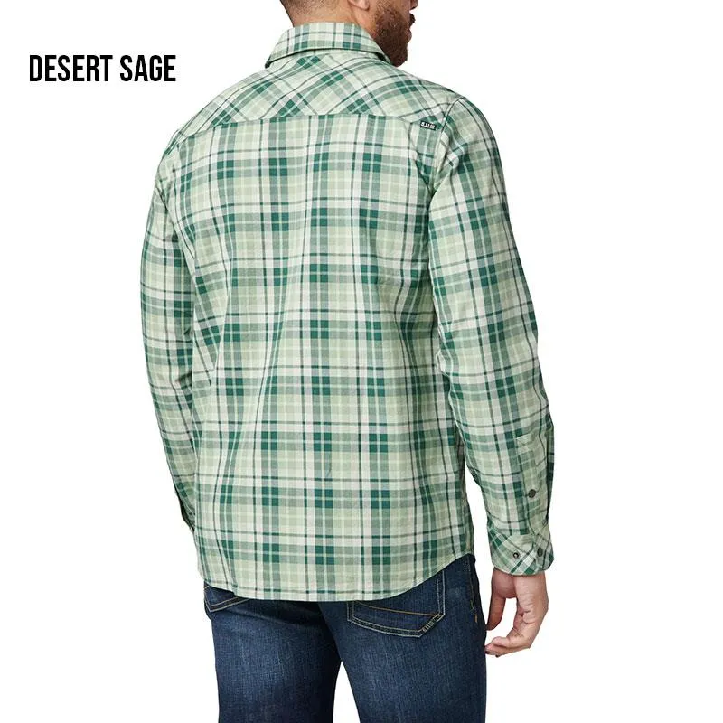 5.11 Gunner Plaid Long Sleeve Shirt