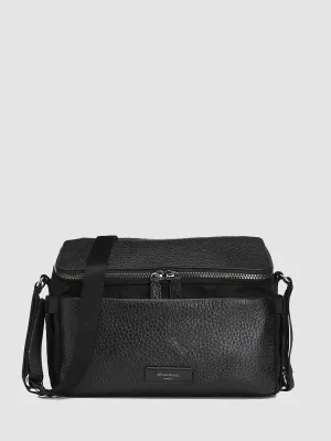 Alyssa Stroller Bag Black & Gunmetal