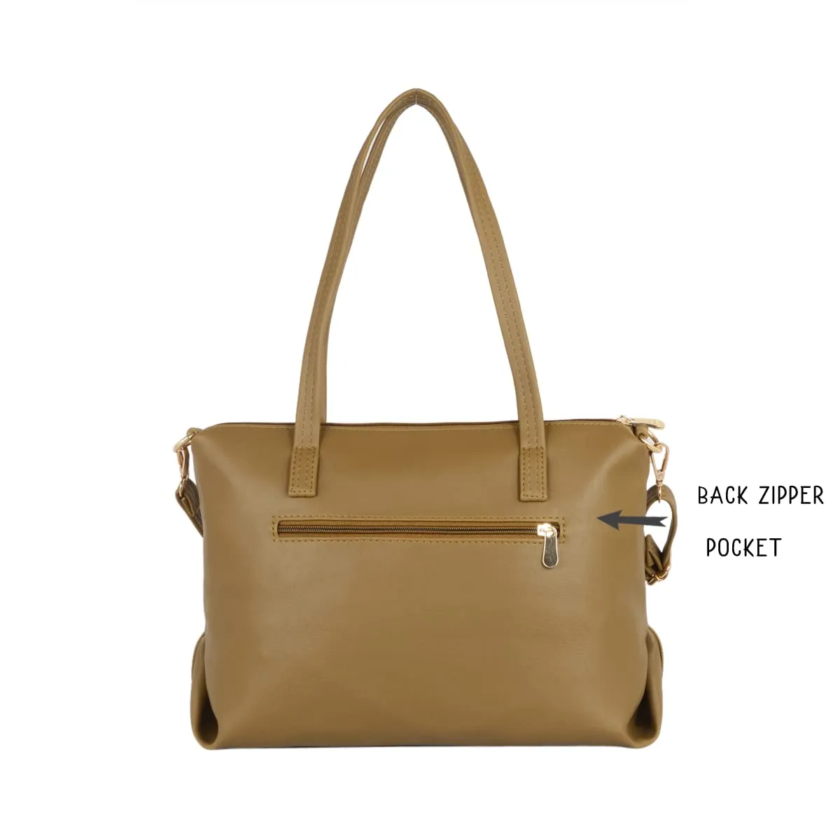 Baggit Women Tote (FRESH GINGER)