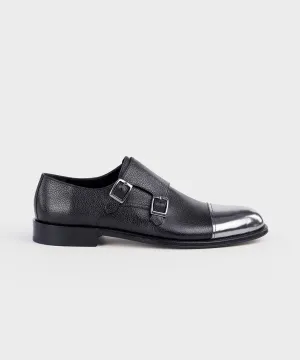 Black Leather Loafers