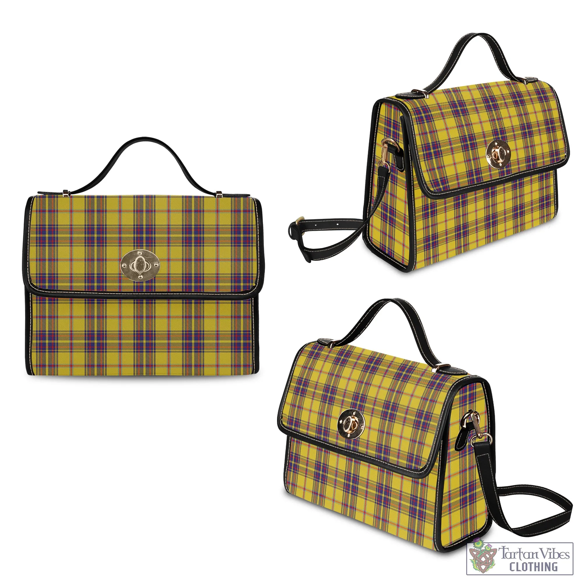 Bracken Tartan Waterproof Canvas Bag