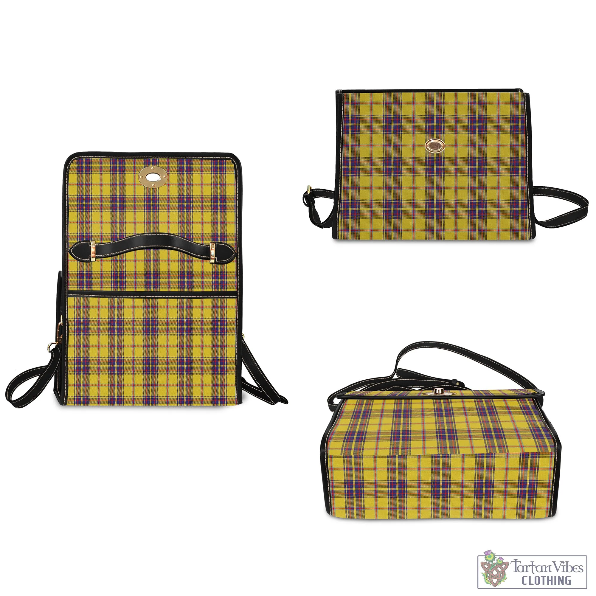 Bracken Tartan Waterproof Canvas Bag