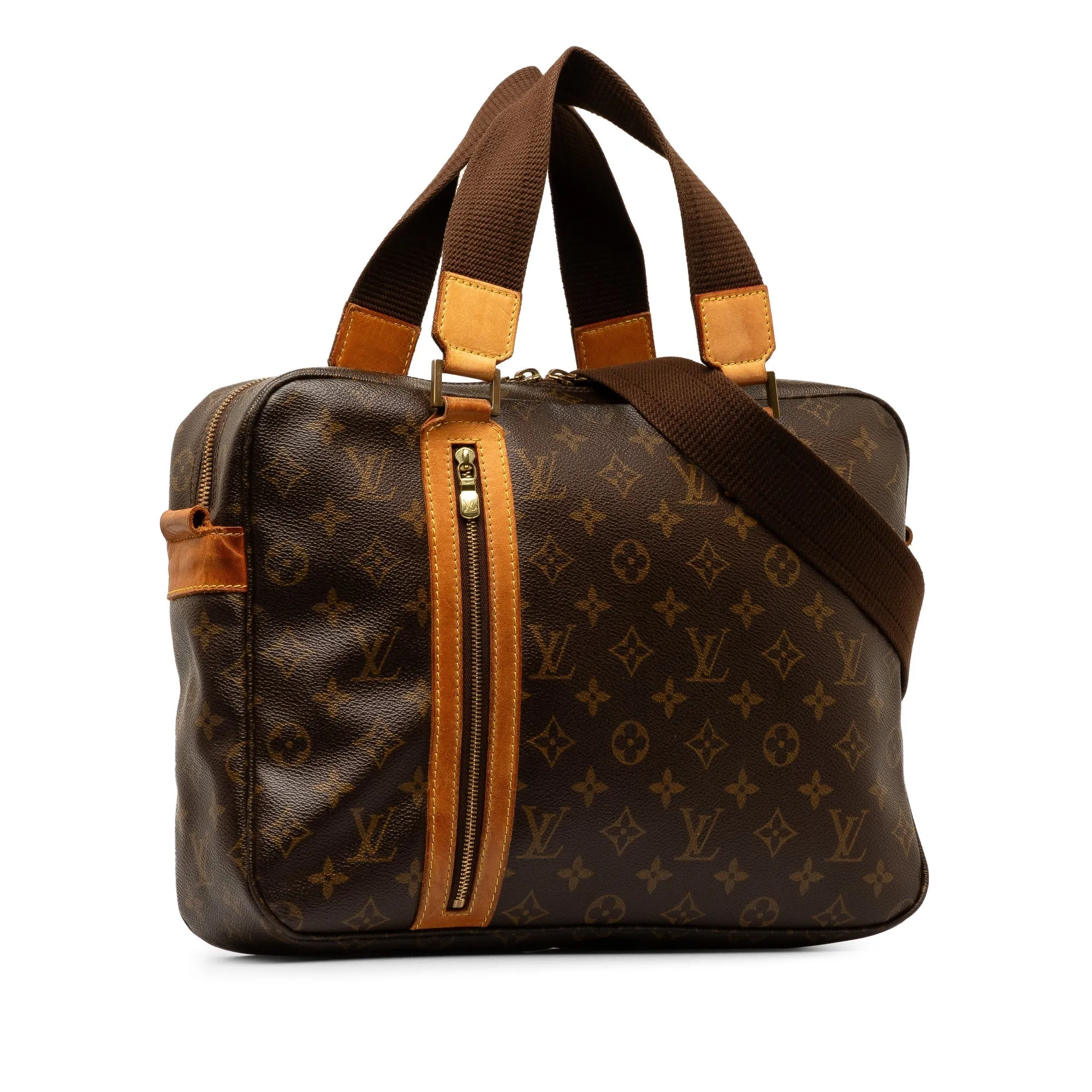 Brown Louis Vuitton Monogram Sac Bosphore Business Bag