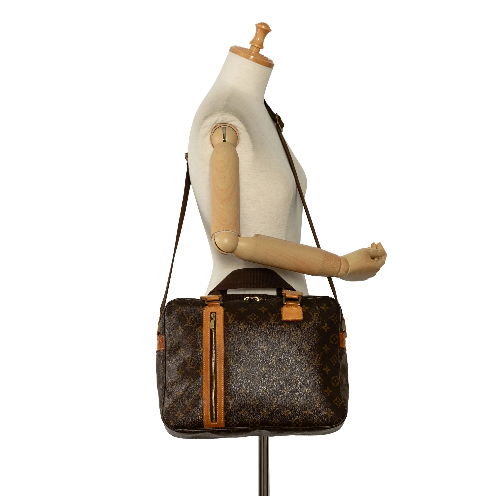 Brown Louis Vuitton Monogram Sac Bosphore Business Bag