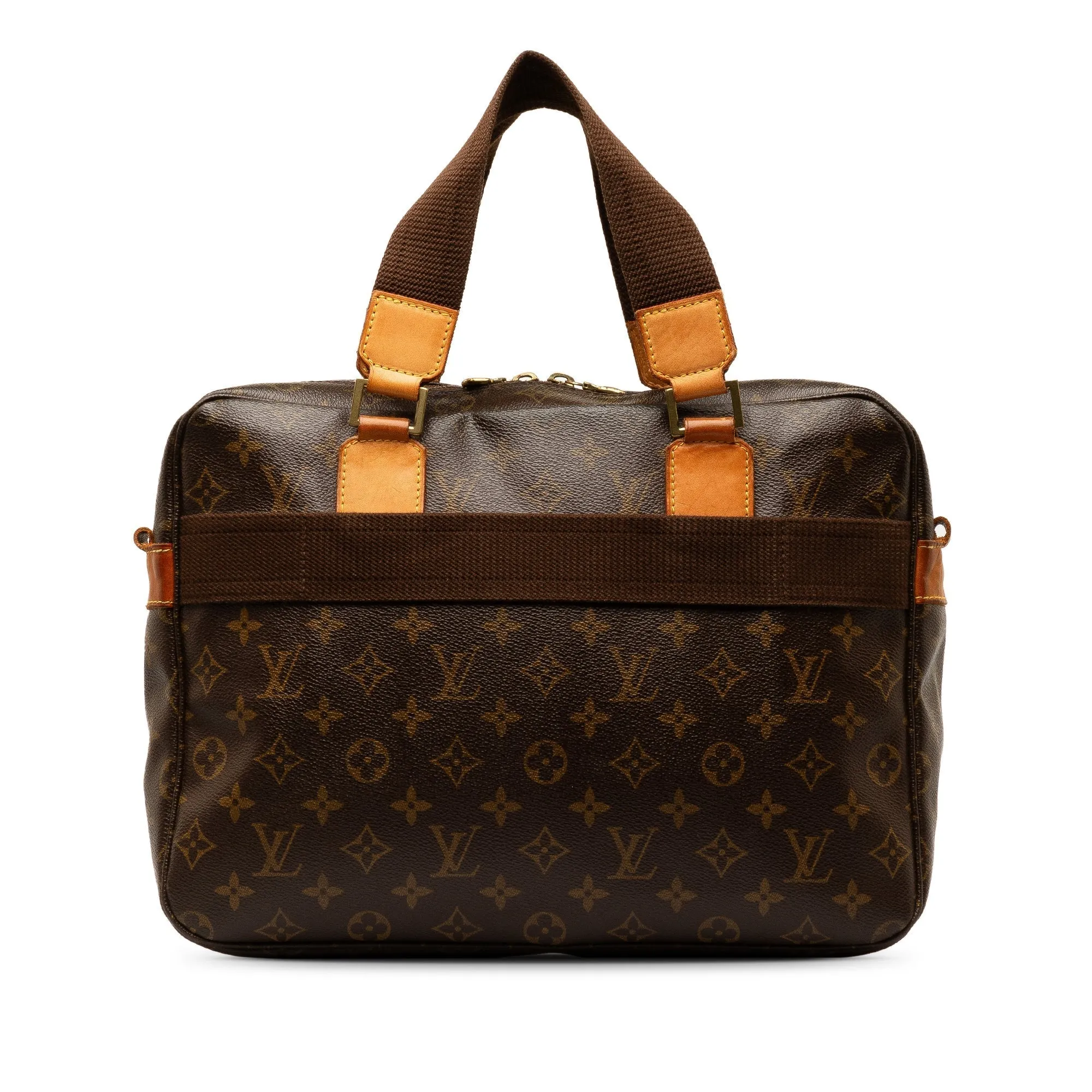 Brown Louis Vuitton Monogram Sac Bosphore Business Bag