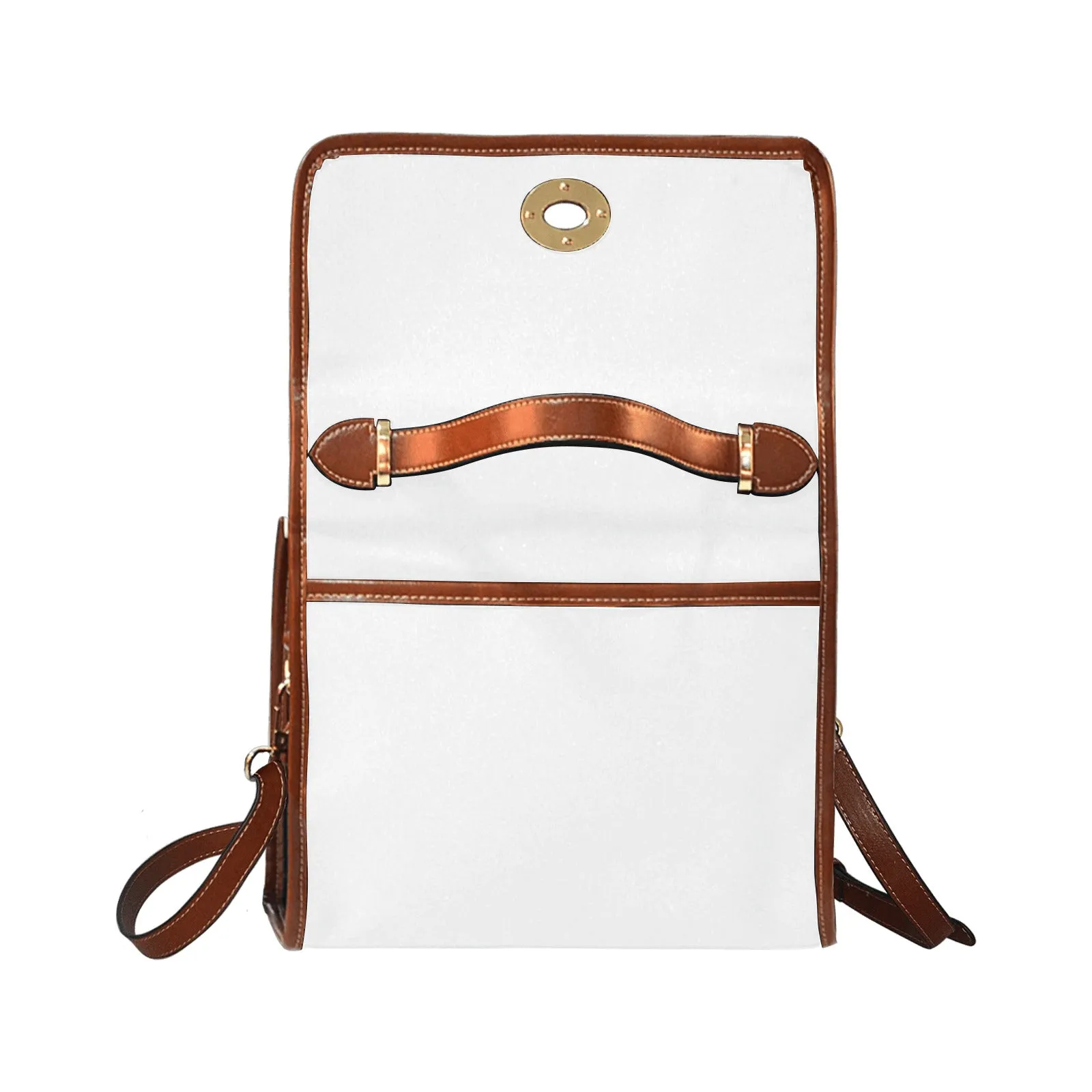 Canvas Bag-Brown Trim