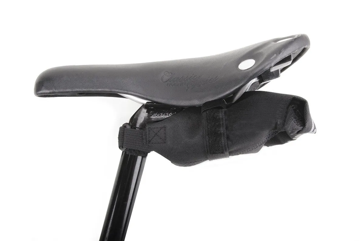 Chrome Knurled Race Seat Bag