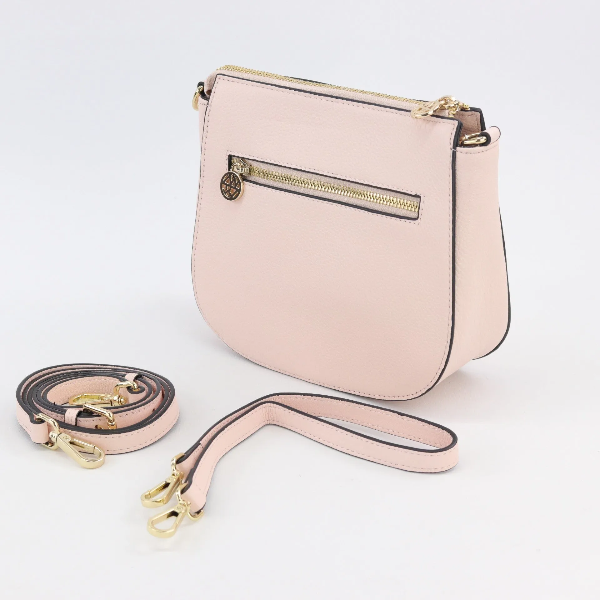 Clara leather shoulder bag