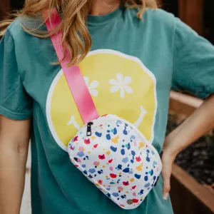 Confetti Print Wholesale Fanny Pack Womens