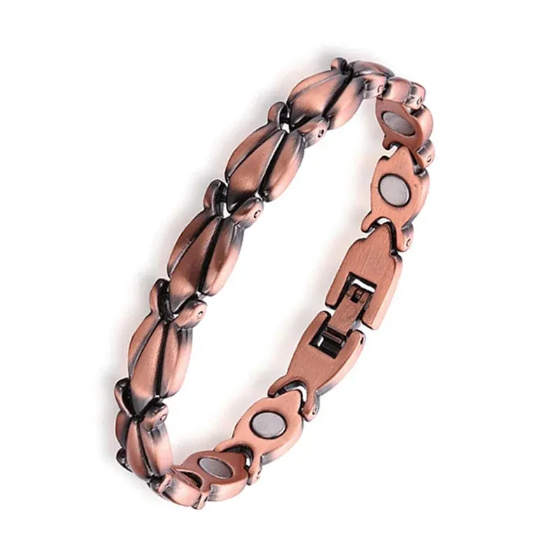 Copper Bracelets for Women&Men Therapy Health Magnetic Healing Bracelet Bio Energy Arthritis Pain Valentine's Day Gifts