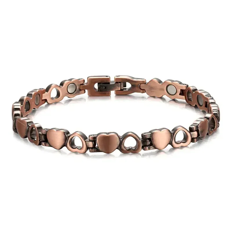 Copper Bracelets for Women&Men Therapy Health Magnetic Healing Bracelet Bio Energy Arthritis Pain Valentine's Day Gifts