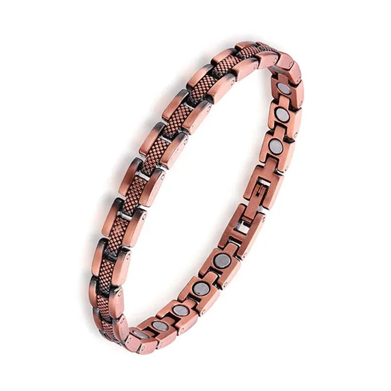 Copper Bracelets for Women&Men Therapy Health Magnetic Healing Bracelet Bio Energy Arthritis Pain Valentine's Day Gifts