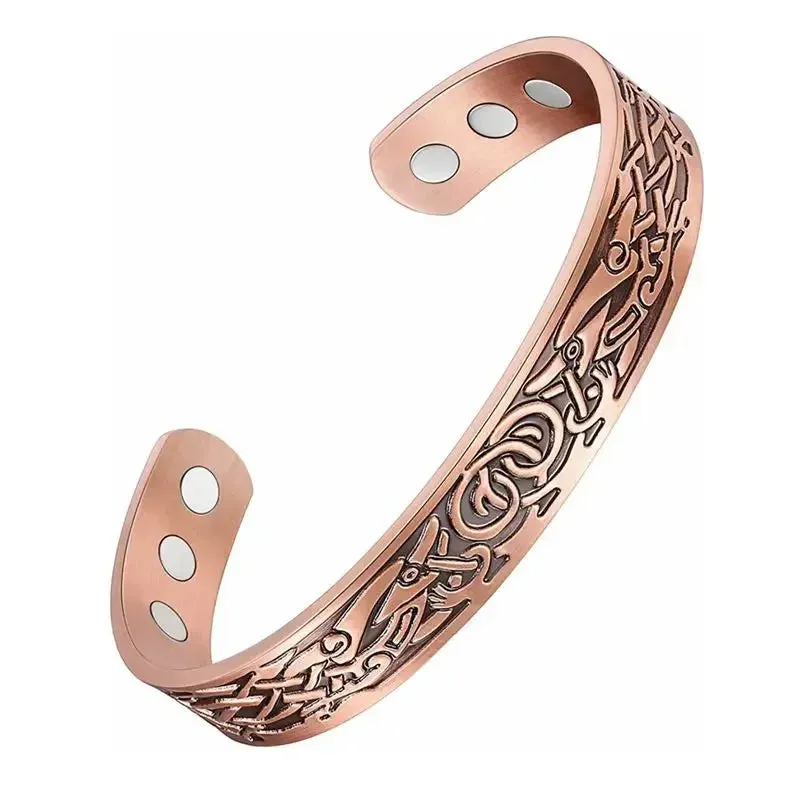 Copper Bracelets for Women&Men Therapy Health Magnetic Healing Bracelet Bio Energy Arthritis Pain Valentine's Day Gifts