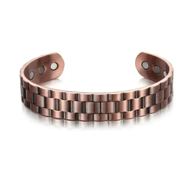 Copper Bracelets for Women&Men Therapy Health Magnetic Healing Bracelet Bio Energy Arthritis Pain Valentine's Day Gifts