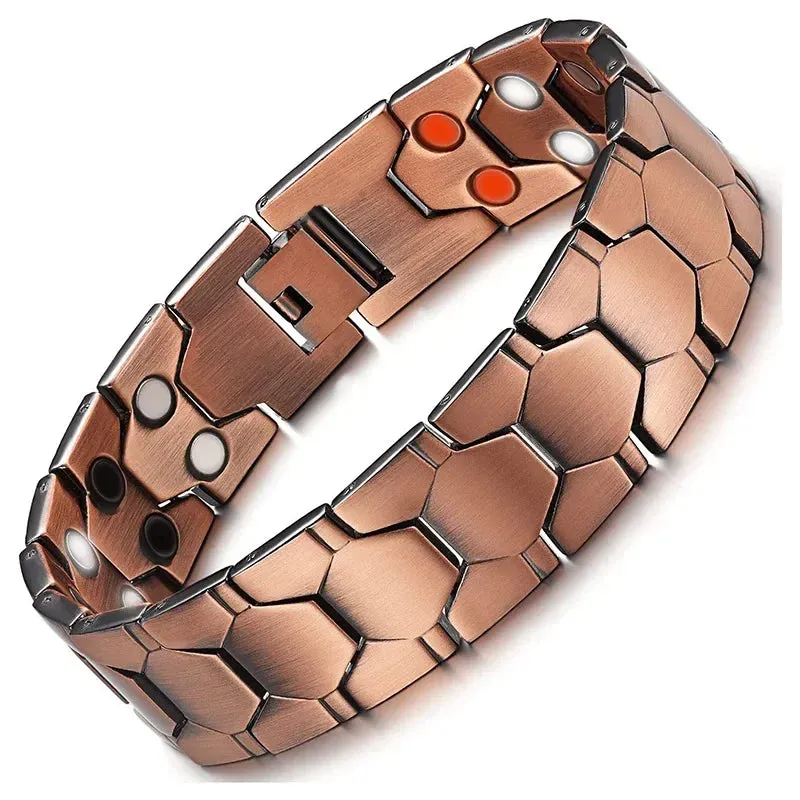 Copper Bracelets for Women&Men Therapy Health Magnetic Healing Bracelet Bio Energy Arthritis Pain Valentine's Day Gifts