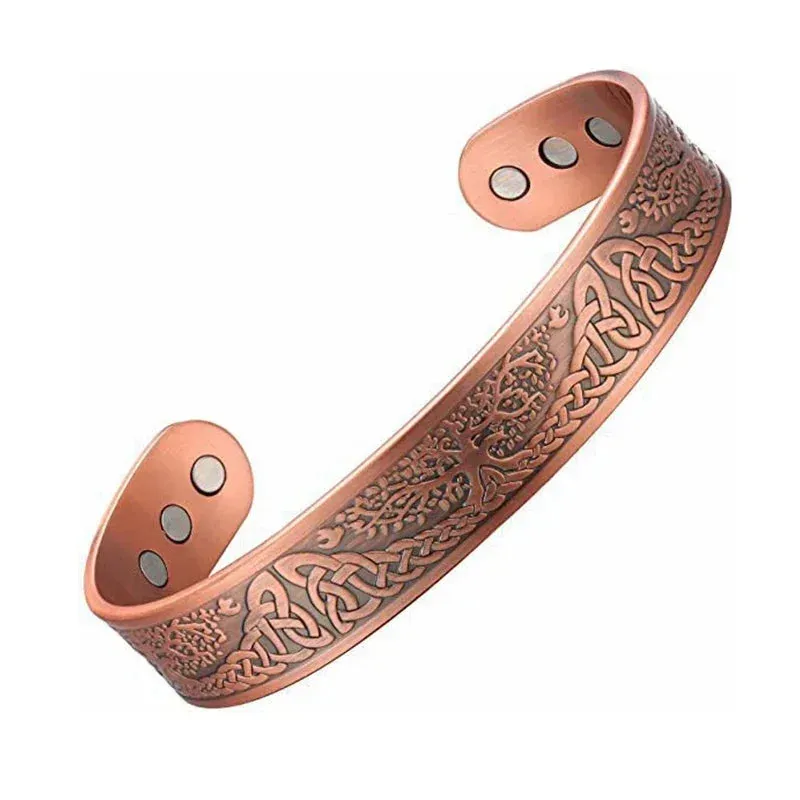 Copper Bracelets for Women&Men Therapy Health Magnetic Healing Bracelet Bio Energy Arthritis Pain Valentine's Day Gifts