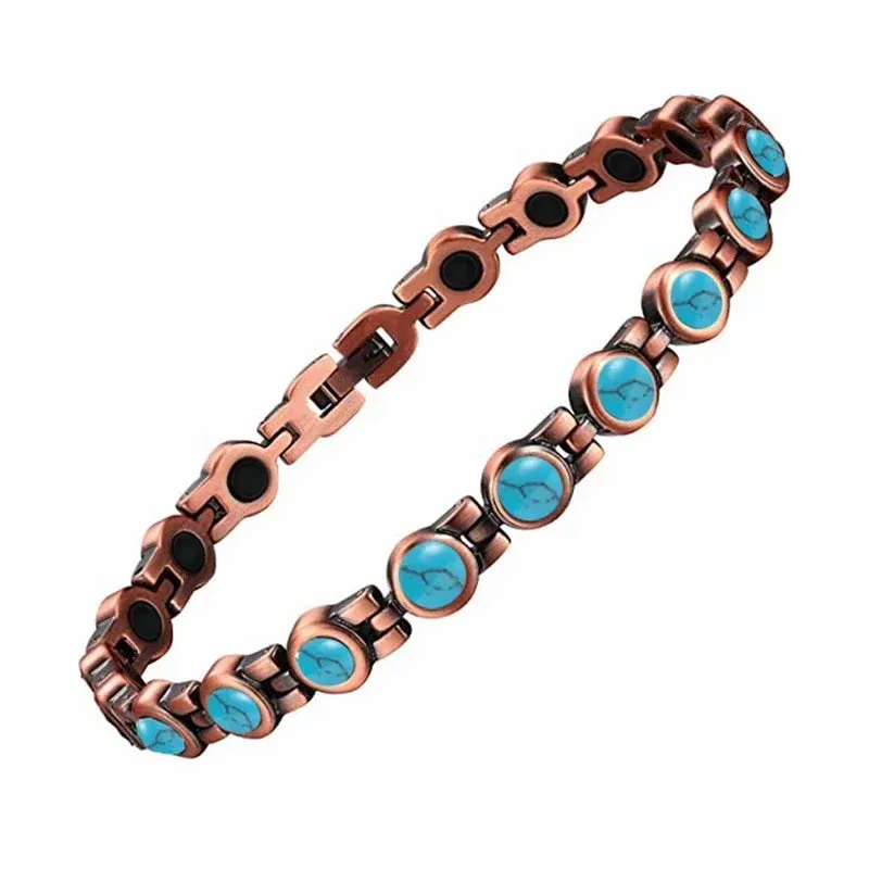 Copper Bracelets for Women&Men Therapy Health Magnetic Healing Bracelet Bio Energy Arthritis Pain Valentine's Day Gifts