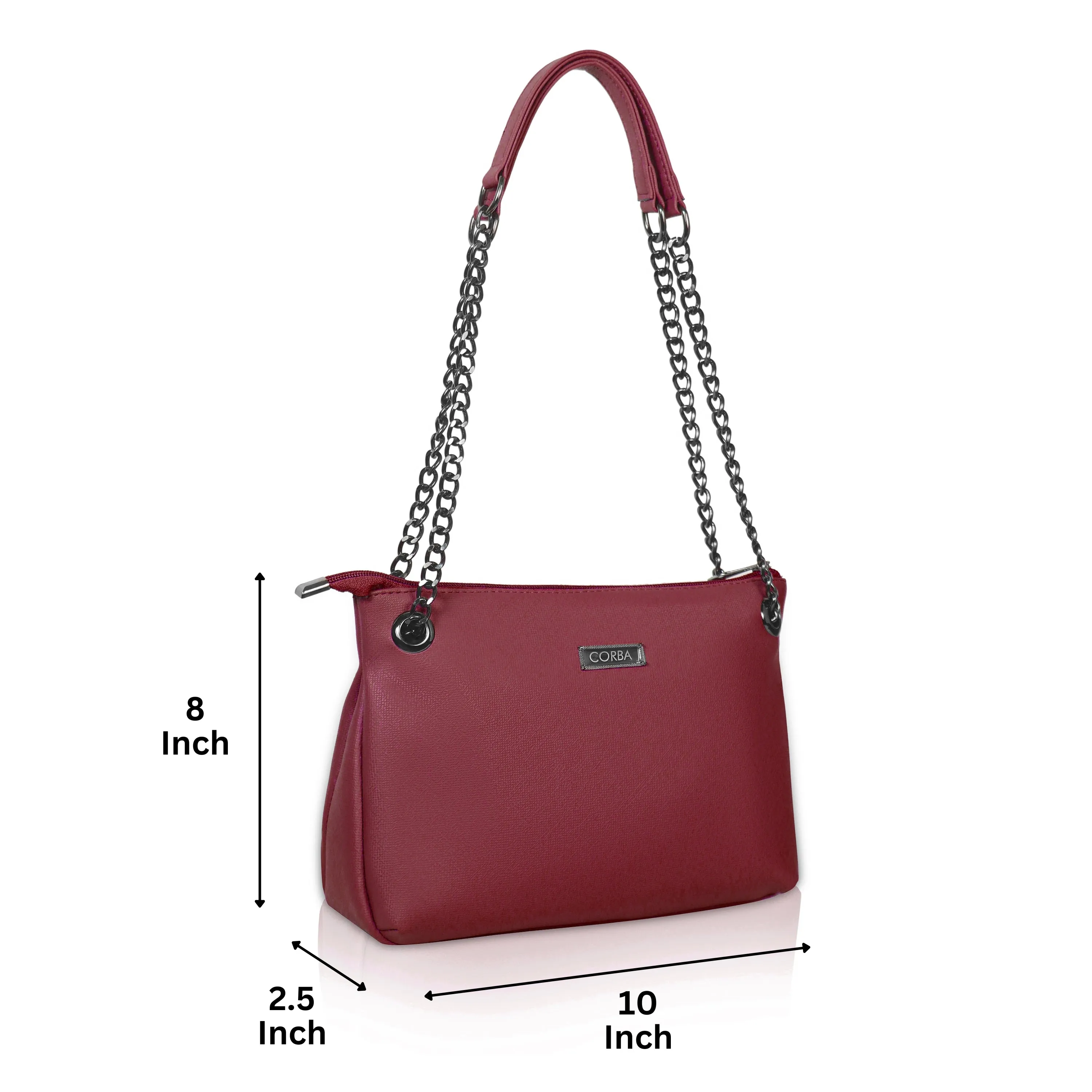 Corba Simple Sling Bag Maroon