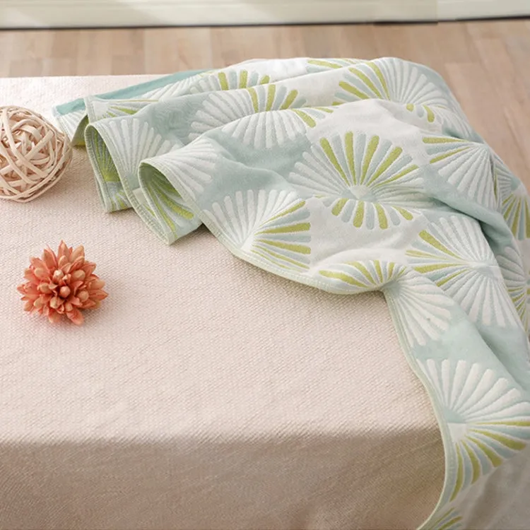 Cotton Bath Towel Soft Comfortable Beach Towel(Little Flower Orange)