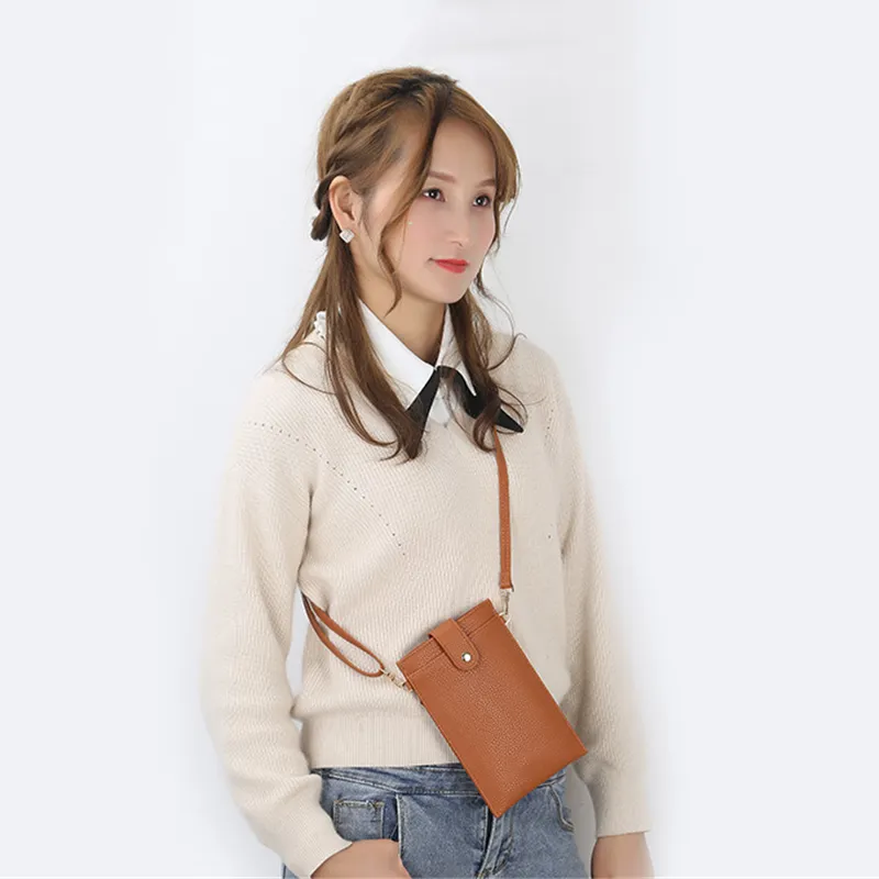 Crossbody Mobile Phone Bag Wallet Women Clutch Wallet Bag