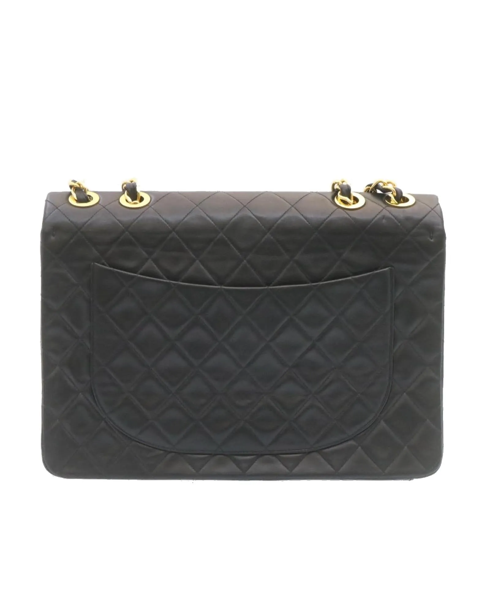 Deca Matelasse Shoulder Bag with Turn Lock Chain by CHANEL