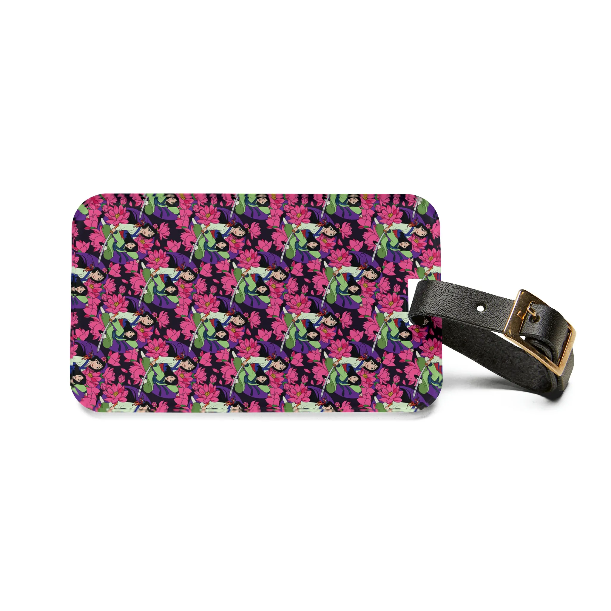 Disney Mulan Blooming Flowers Luggage Tag