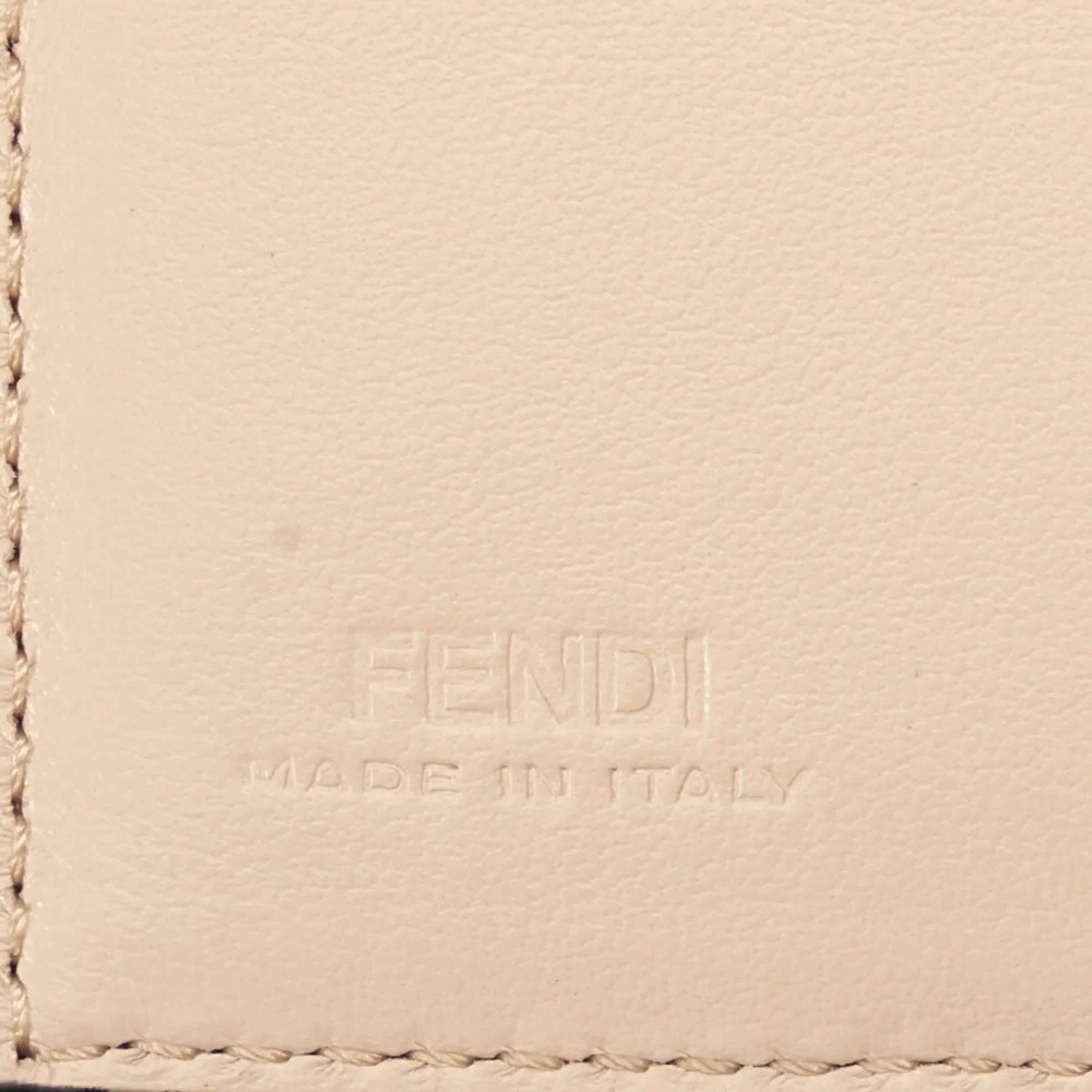 FENDI bifold wallet 8M0447 pink leather ladies