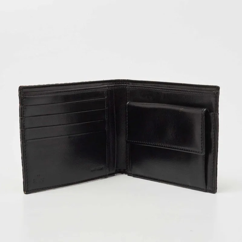 FENDI Black/Tobacco Zucca Canvas Bifold Wallet