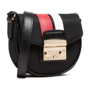 Furla Metropolis Micro Crossbody Bag - Nero Ruby Talco