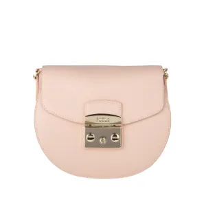 Furla Metropolis Mini Crossbody Round - Candy Rose