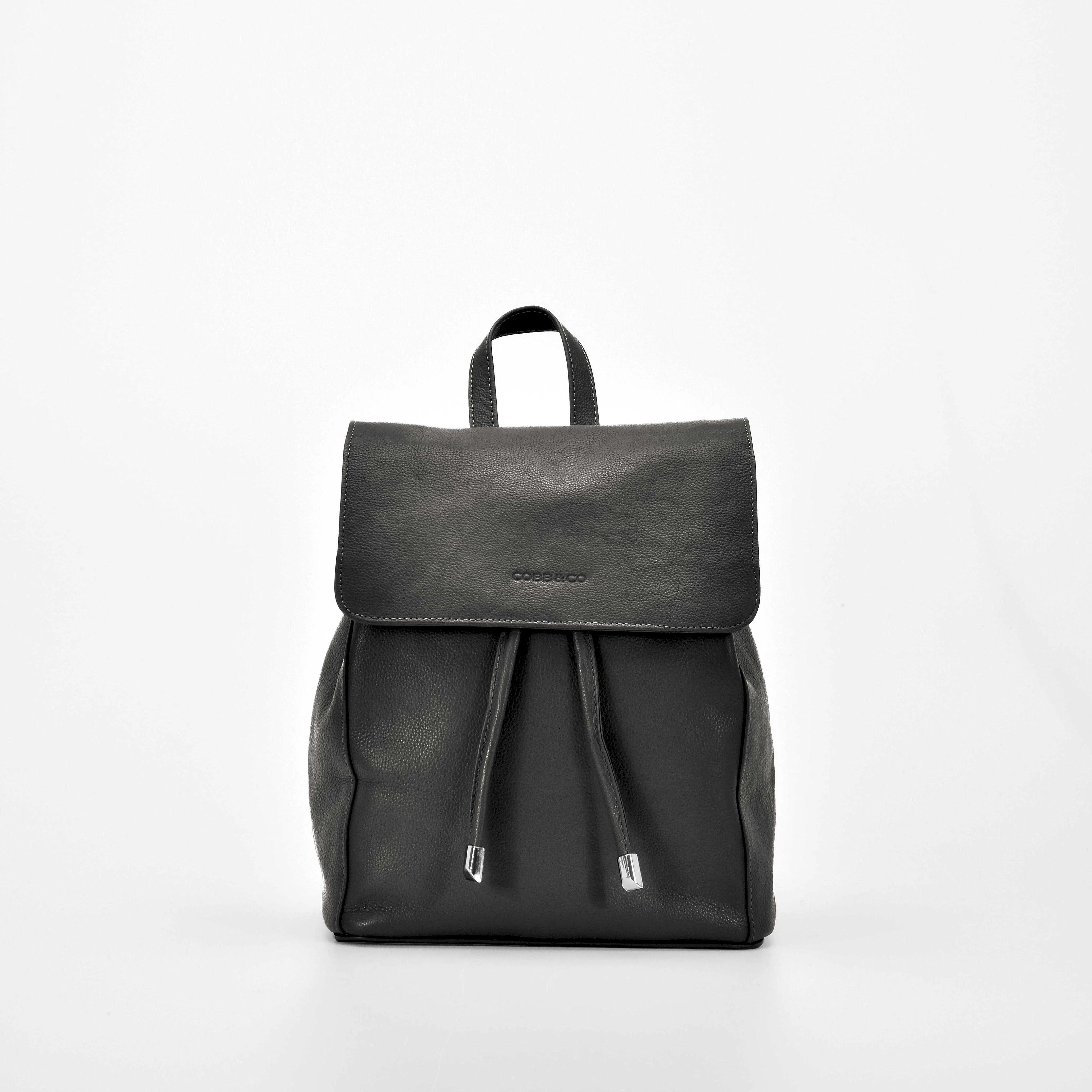 GABEE HOMEBUSH LEATHER BACKPACK