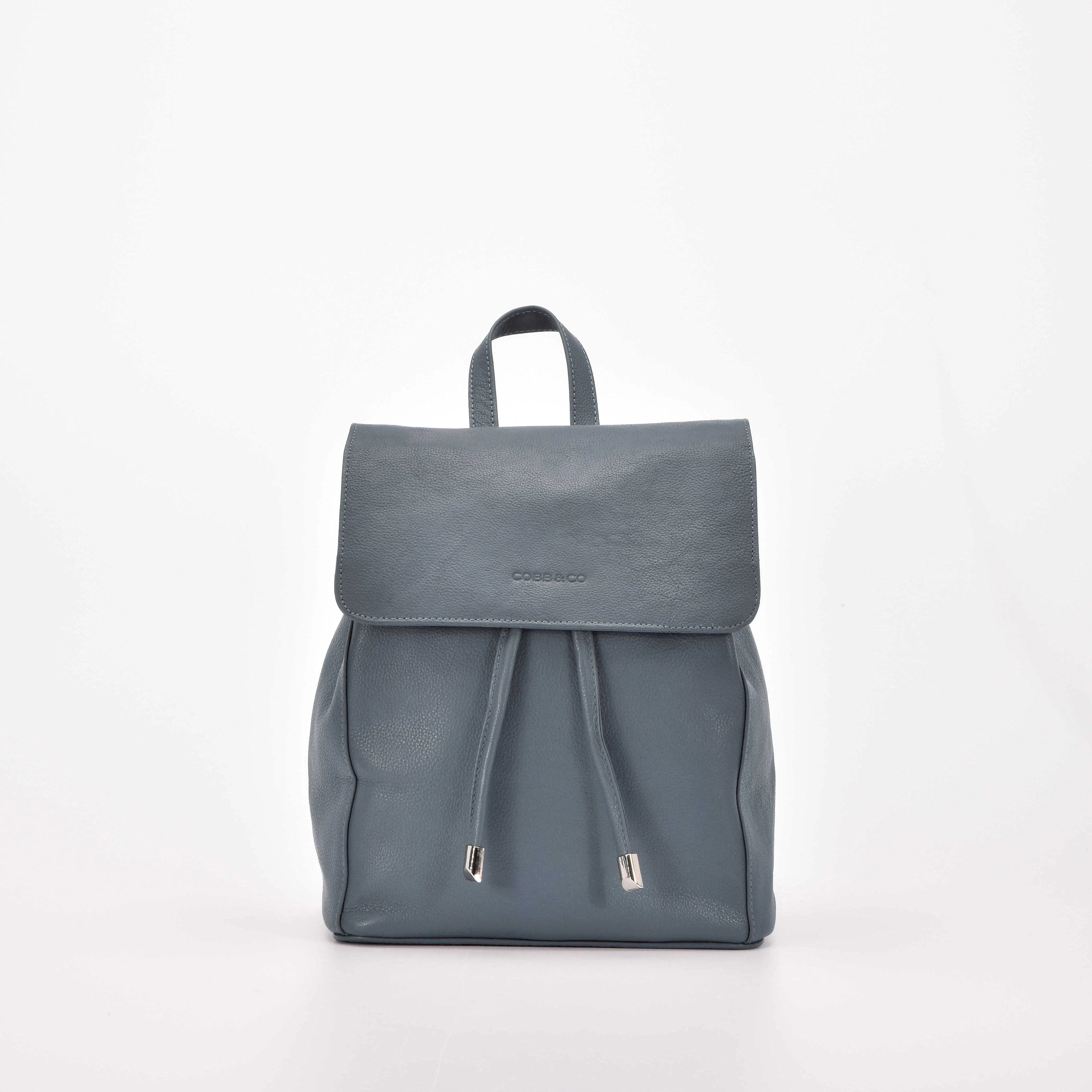 GABEE HOMEBUSH LEATHER BACKPACK