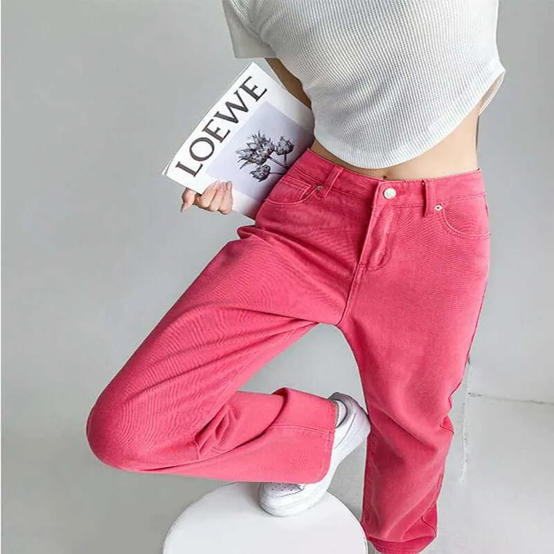 Glow Chic's Wide Leg Straight Jeans