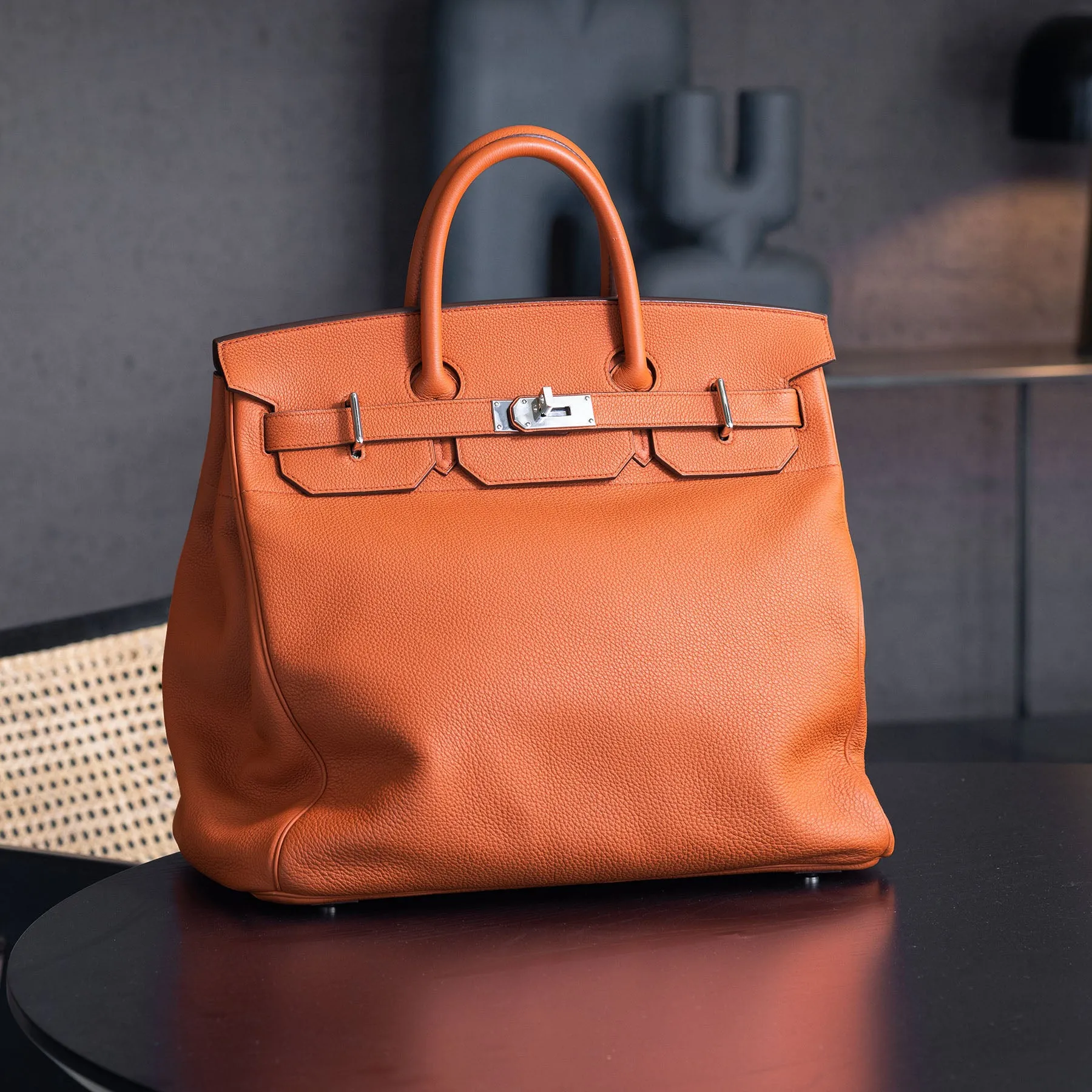 Hermes Sac Haut A Courroies 40 Weekend Bag