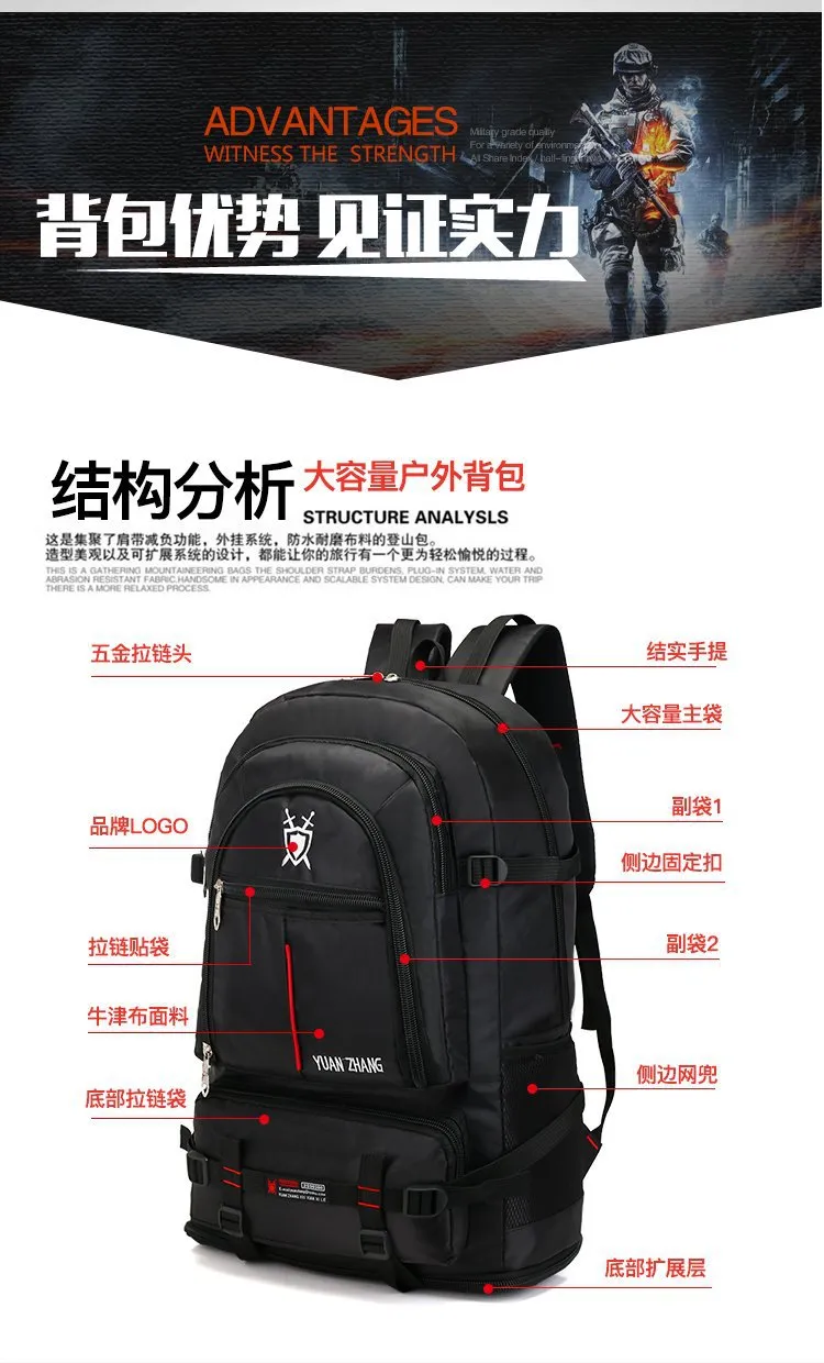 High Quality Bag Polyamides and Nylon Backpack for Travel or Business