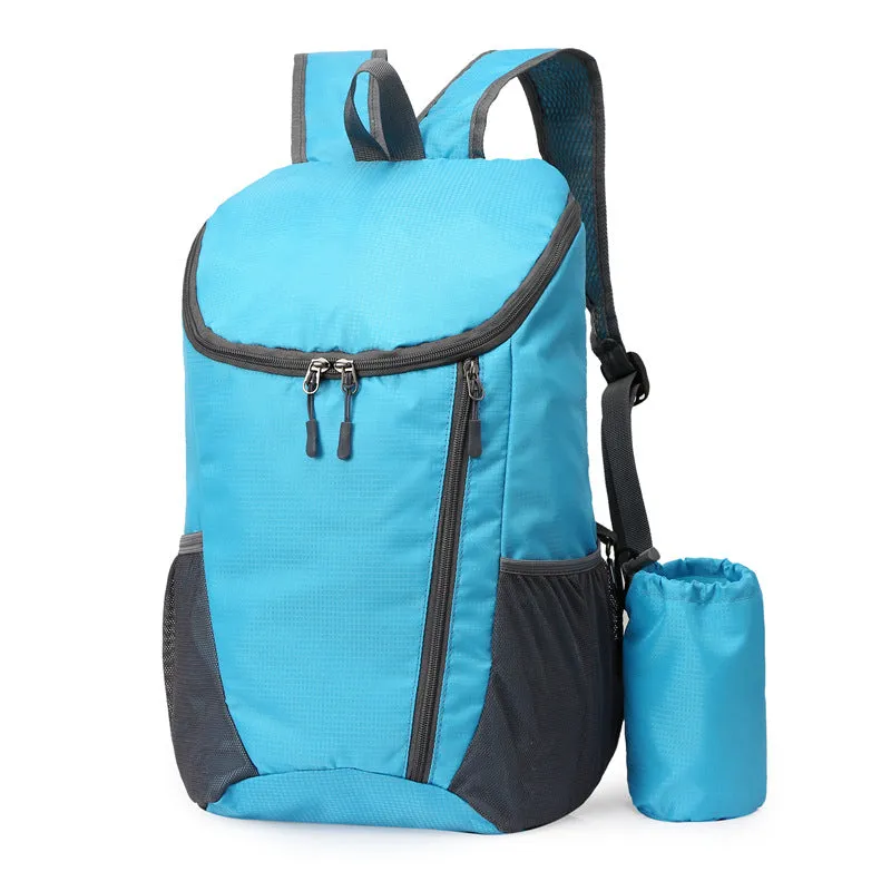 Lightweight Folding 20L Waterproof Backpack for Traveling Schooling