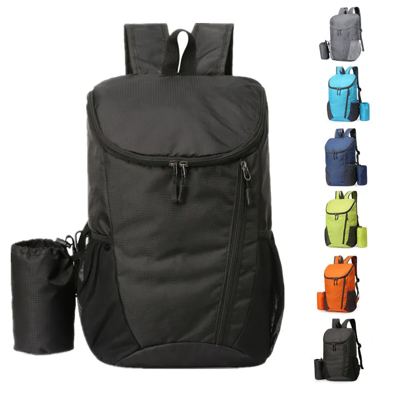 Lightweight Folding 20L Waterproof Backpack for Traveling Schooling