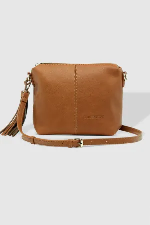 Louenhide Kasey Stripe Crossbody Bag Tan