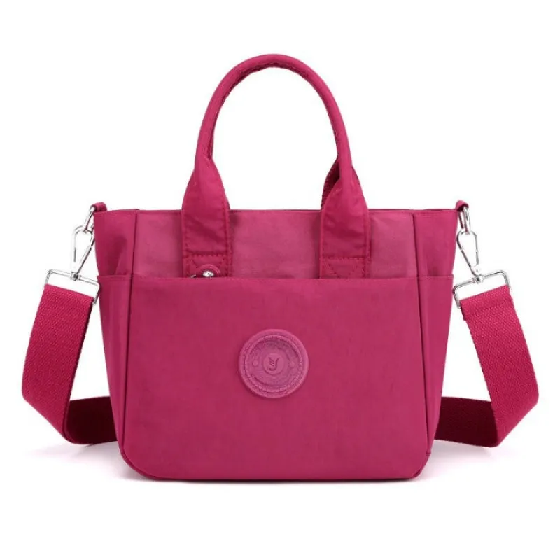 Nylon Simple Handbags For Women