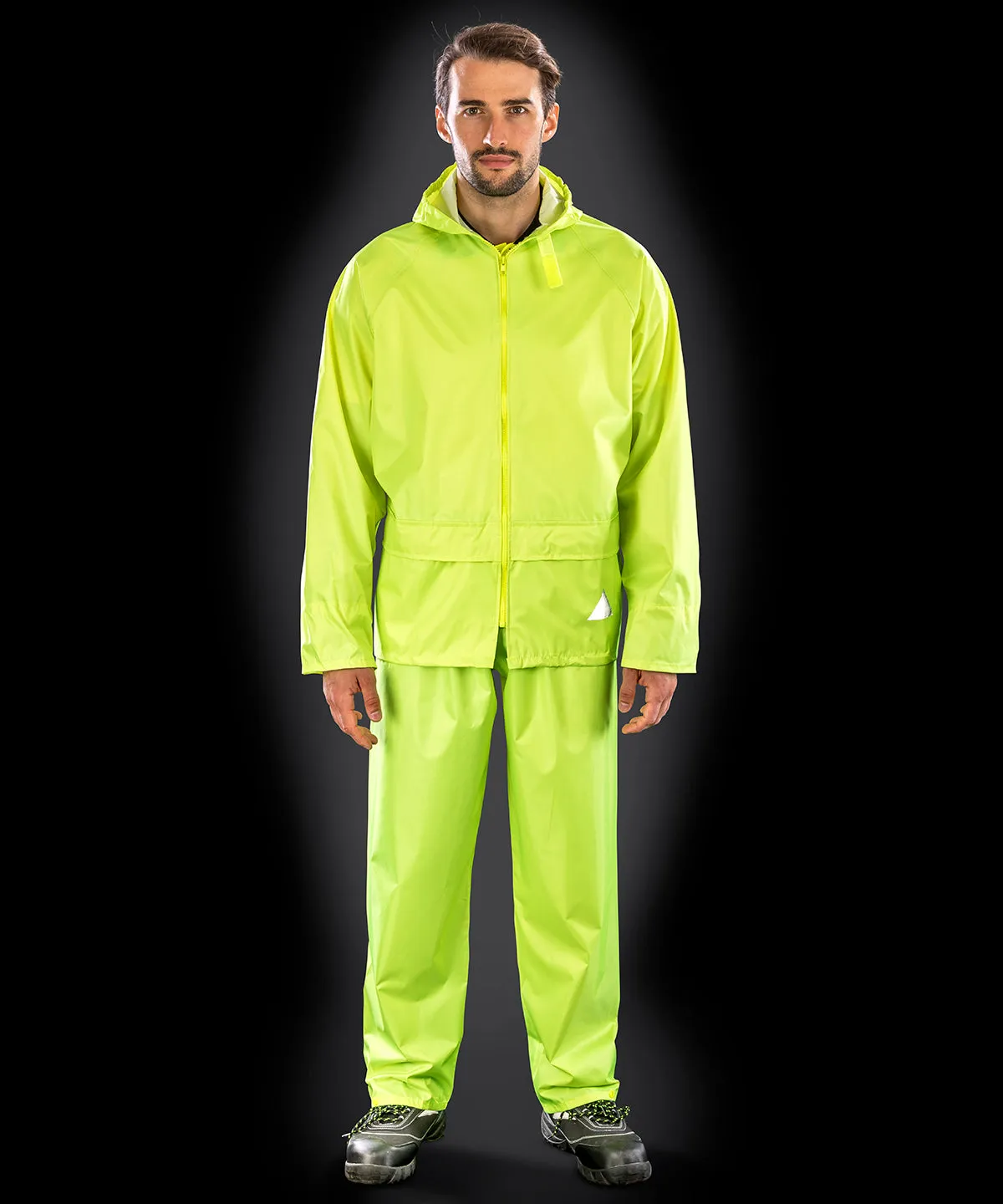 Olive - Waterproof jacket and trouser set