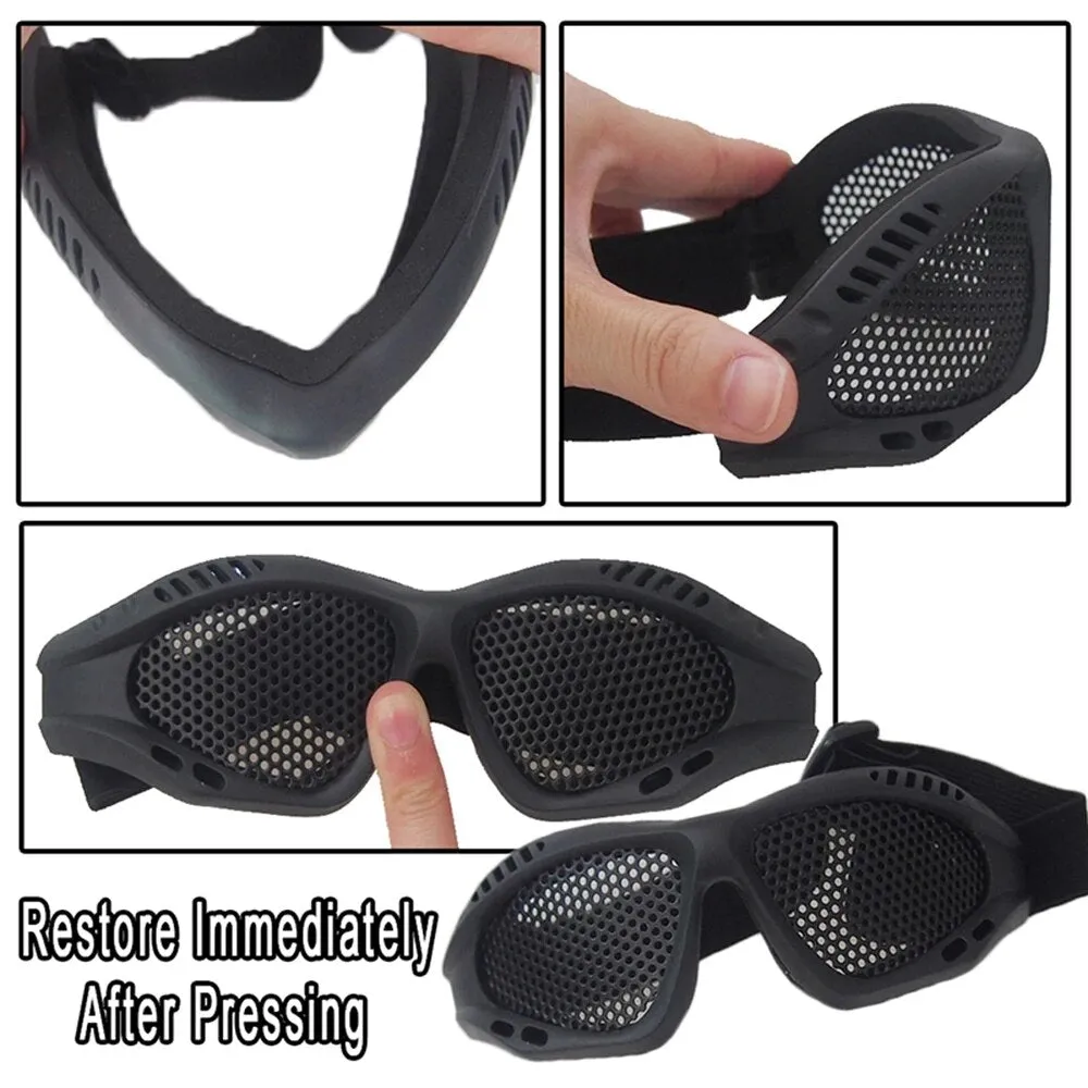 Outdoor Eye Protective Comfortable For Paintball Hunting