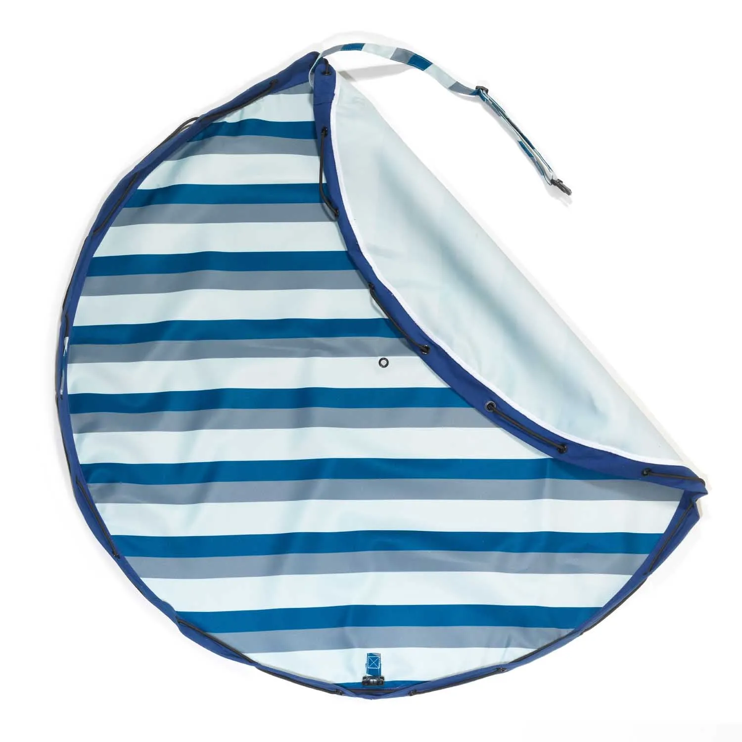 Outdoor storage bag Blue/Green Stripes