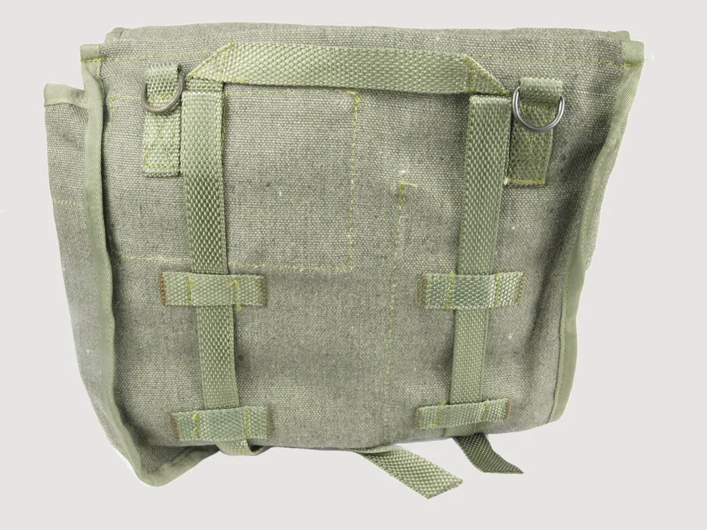 Polish Army Canvas Shoulder Bag - 30 x 27 x 15cm