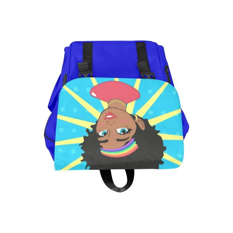 Pop Starburst Diva Shoulders Bookbag