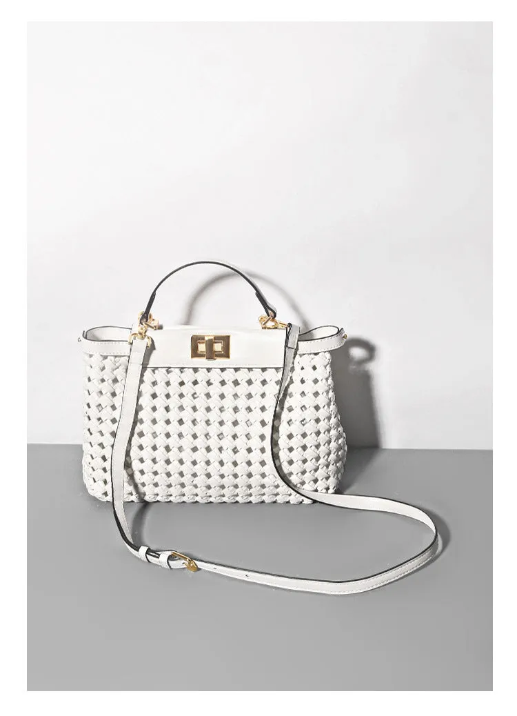 Pre Order:  Hollow Woven Crossbody Shoulder Bag