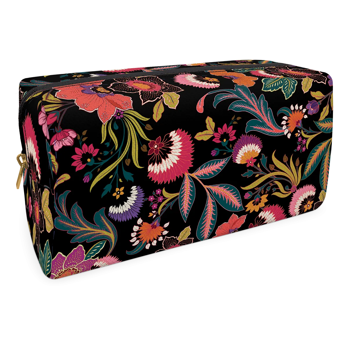 Renaissance Black Cosmetic Bag