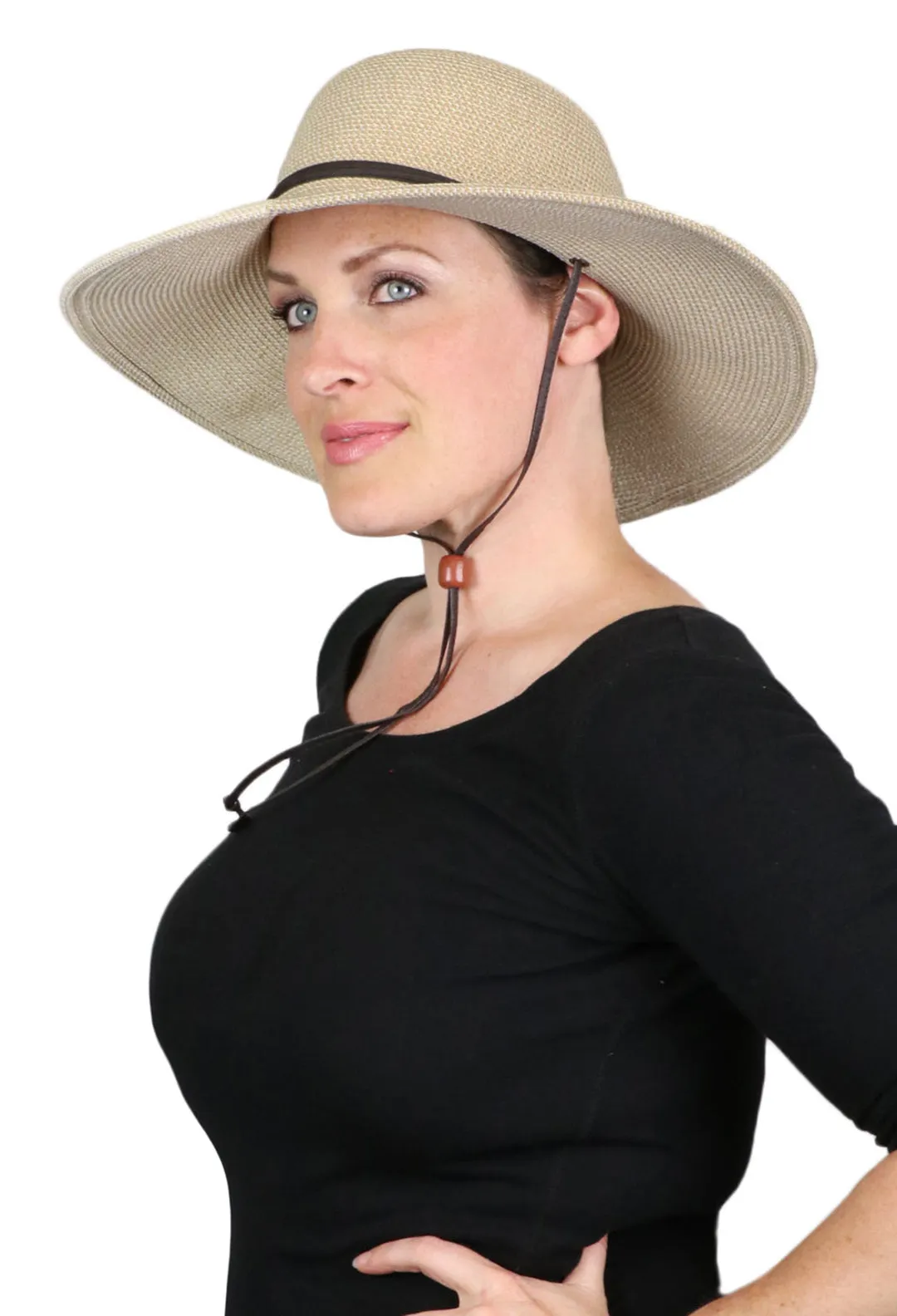 Safari Large Brimmed Sun Hat for Women 50  UPF Sun Protection CLOSEOUT!