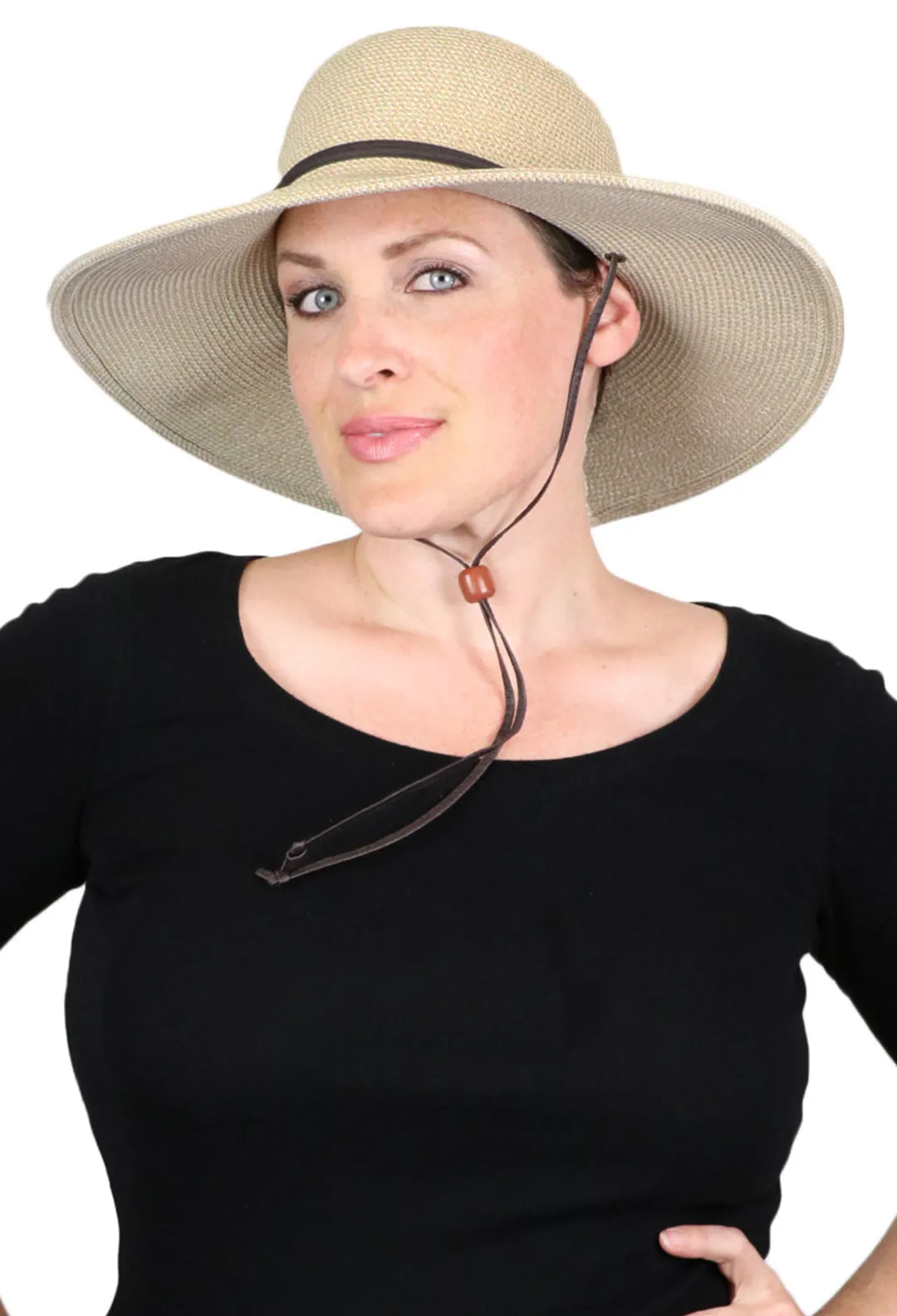 Safari Large Brimmed Sun Hat for Women 50  UPF Sun Protection CLOSEOUT!