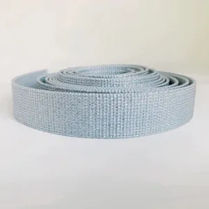 sewhungryhippie Glitter Webbing Silver